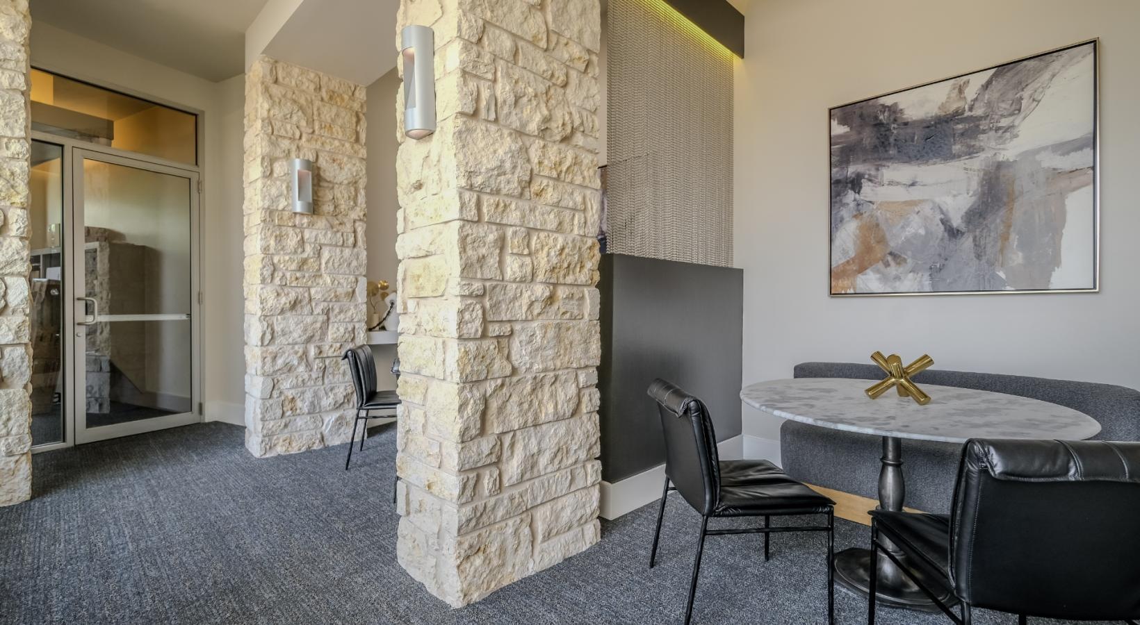 The essence of exceptional living a room with a table and chairs