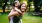 a woman holding a child