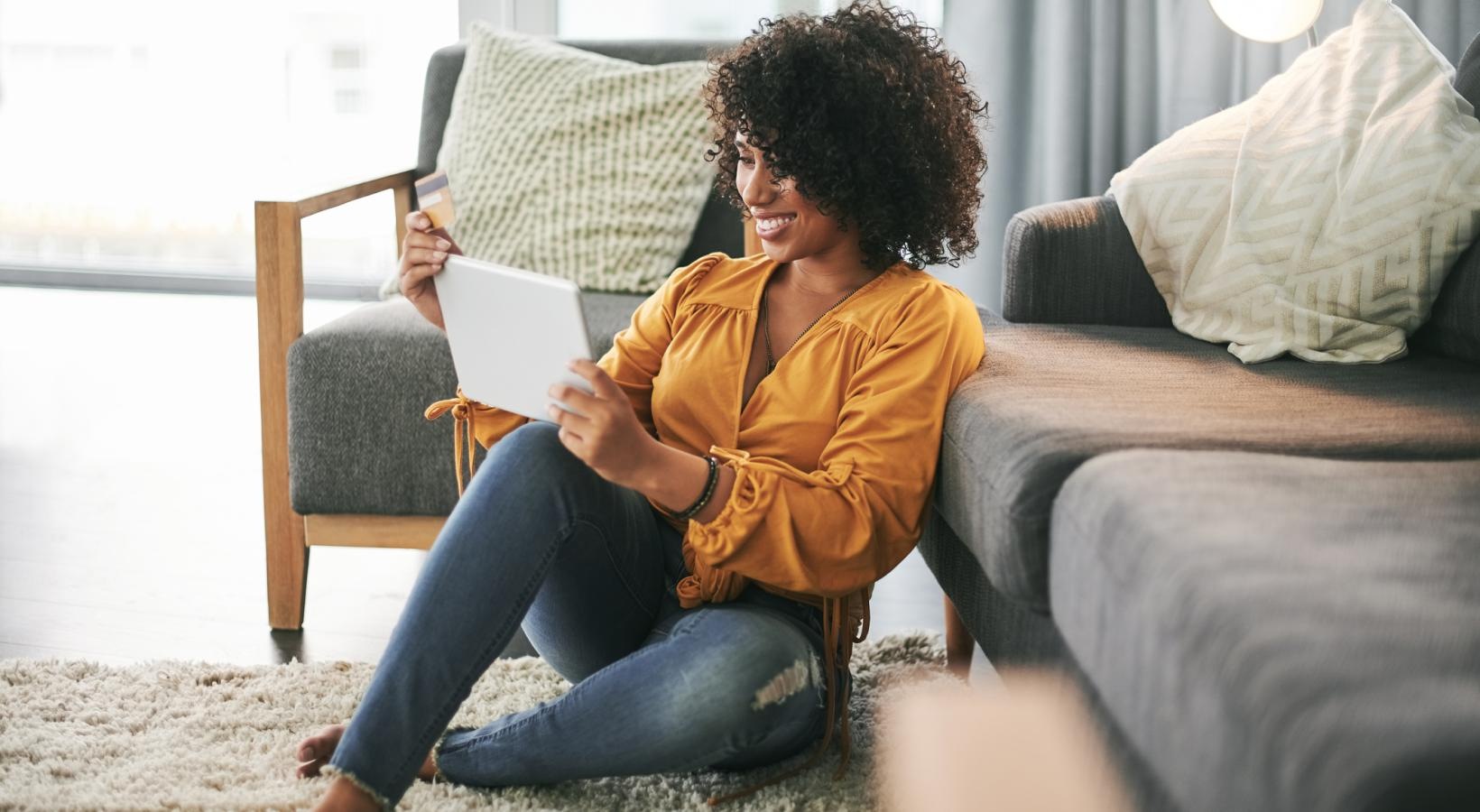 Find your perfect fit at The Allure a person sitting on the floor