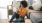 a person sitting on the floor