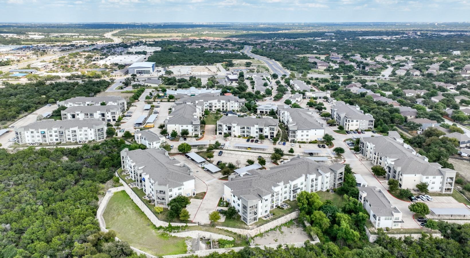 The essence of exceptional living a large group of buildings